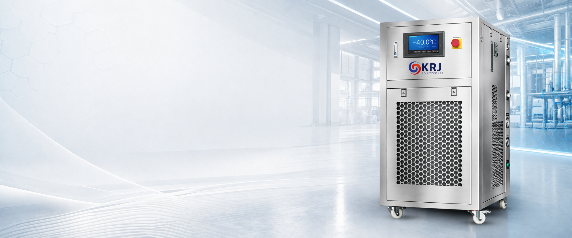 Single-fluid heating + cooling, built for fast response