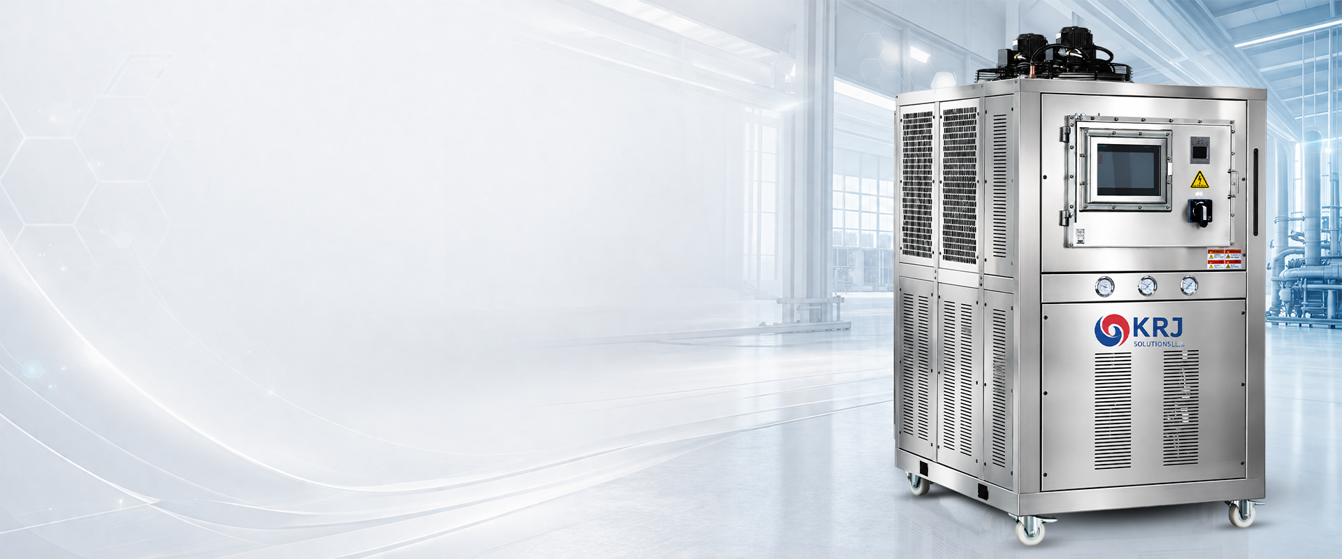 Integrated process temperature control at plant scale
